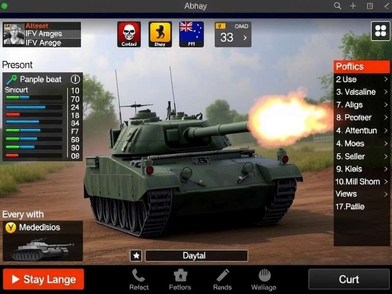 Abhay IFV Avenger Warrior combat scene